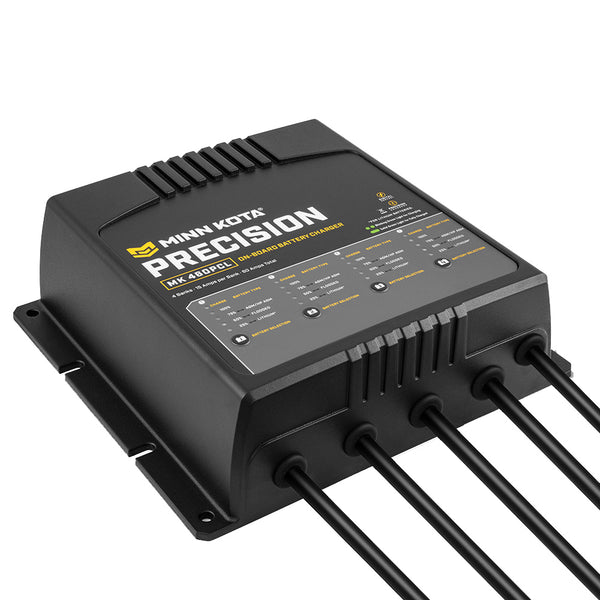 Minn Kota On-Board Precision Charger MK-460 PCL 4 Bank x 15 AMP LI Optimized Charger [1834604] - Image 1