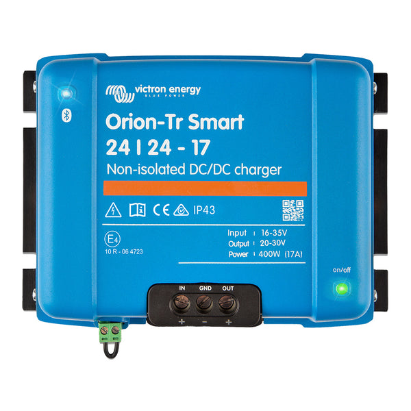 Victron Orion-TR Smart Non-Isolated DC-DC Converter - 24 VDC to 24 VDC - 400W - 17AMP [ORI242440140] - Image 1