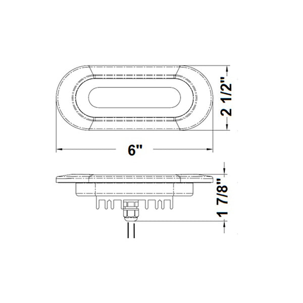 Scandvik Flush Mount Spreader Light - 10-30V - White [41343P] - Image 2