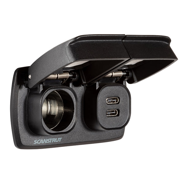 Scanstrut Flip Pro Multi - Dual USB-C  12V Power Socket [SC-MULTI-F1] - Image 1