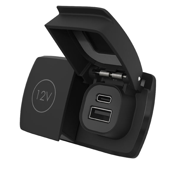Scanstrut Flip Pro Duo - USB-A  USB-C w/12V Power Socket [SC-MULTI-F2] - Image 1