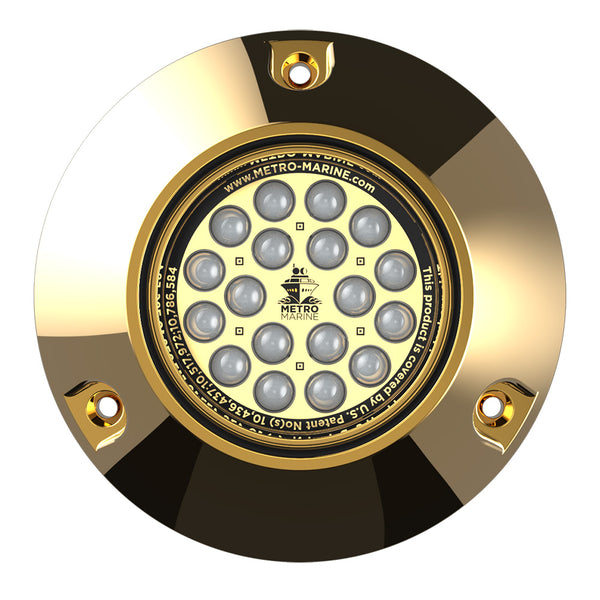 Metro Marine High-Output Submersible Underwater Light w/Intelligent Monochromatic LEDs - Blue, 45 Beam [F-BMR1-B3-45] - Image 1
