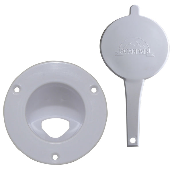 Scandvik White Vertical Cup  Cap f/Scandvik PN 1075 [10029P] - Image 2