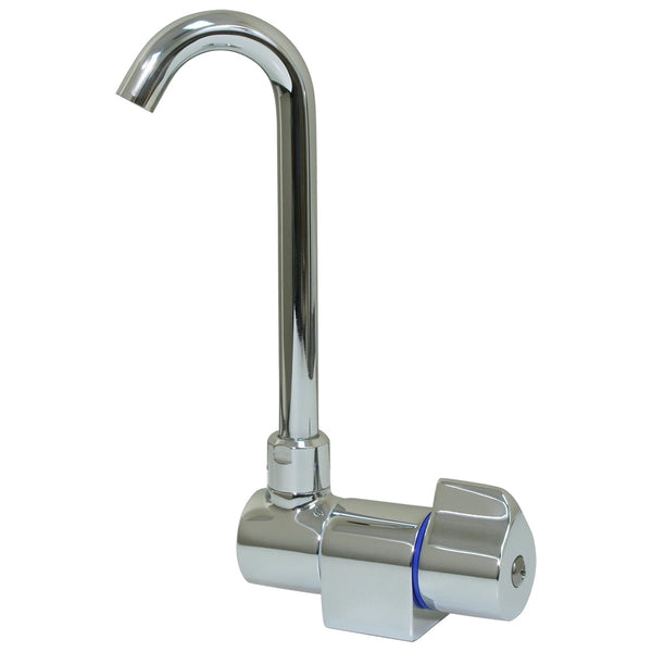 Scandvik Ceramic Family Tap w/Folding Spout - Chrome Finish [10180P] - Image 1