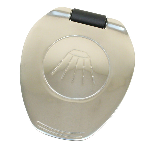 Scandvik Black  SS Recessed Transom Shower Handle/Hose - Vertical/Horizontal Mount - 6 Hose [12124P] - Image 2