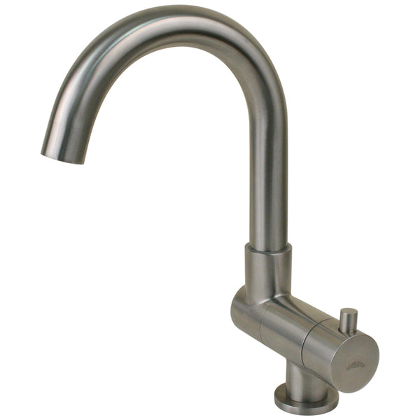 Scandvik Nordic Folding Stainless Steel J-Spout Tap [74125] - Image 1