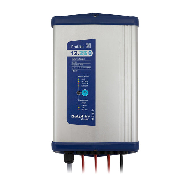 Dolphin Charger PROLITE Series Dolphin Battery Charger - 12V, 25A, 110/220VAC - 3 Outputs [99225] - Image 1