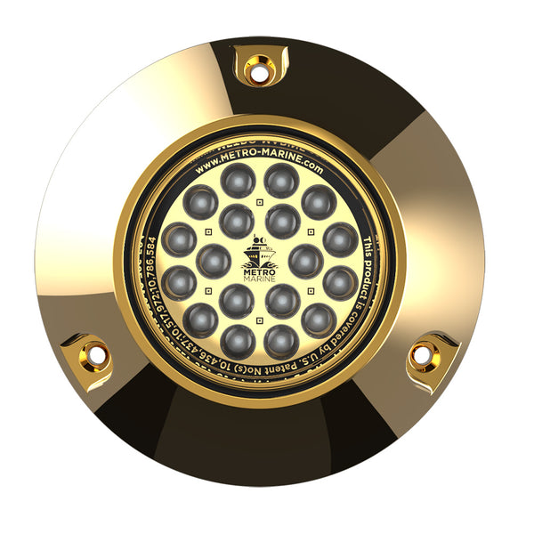 Metro Marine High-Output Submersible Underwater Light w/Intelligent Monochromatic LEDs - Blue, 90 Beam [F-BMR1-B3-90] - Image 1