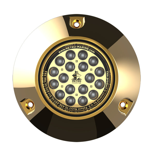 Metro Marine High-Output Submersible Underwater Light w/Intelligent Monochromatic LEDs - Green, 90 Beam [F-BMR1-G3-90] - Image 1