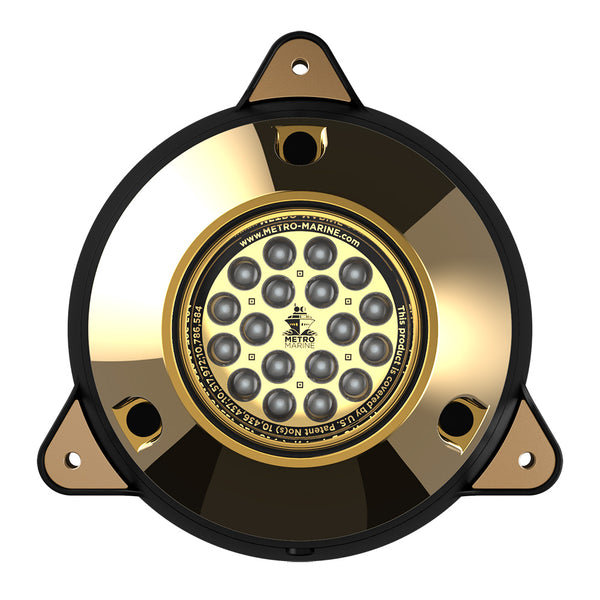 Metro Marine High-Output Surface Mount Underwater Light w/Intelligent Monochromatic LEDs - Green, 45 Beam [F-SMR1-G3-45] - Image 1
