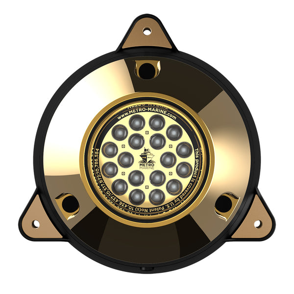 Metro Marine High-Output Surface Mount Underwater Light w/Intelligent Monochromatic LEDs - Aqua, 45 Beam [F-SMR1-A3-45] - Image 1