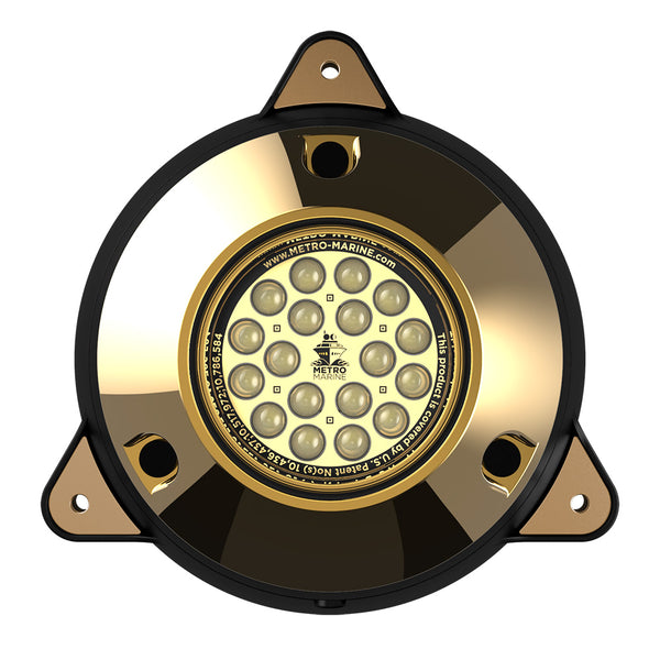 Metro Marine High-Output Surface Mount Underwater Light w/Intelligent Monochromatic LEDs - White, 45 Beam [F-SMR1-W3-45] - Image 1