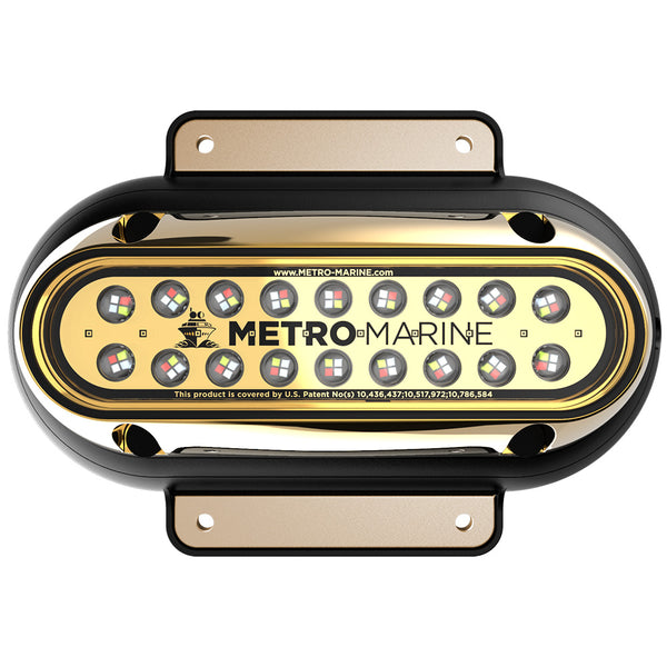Metro Marine High-Output Elongated Surface Mount Light w/Intelligent Full Spectrum LEDs - RGBW, 90 Beam [F-SME1-H-FS-90] - Image 1
