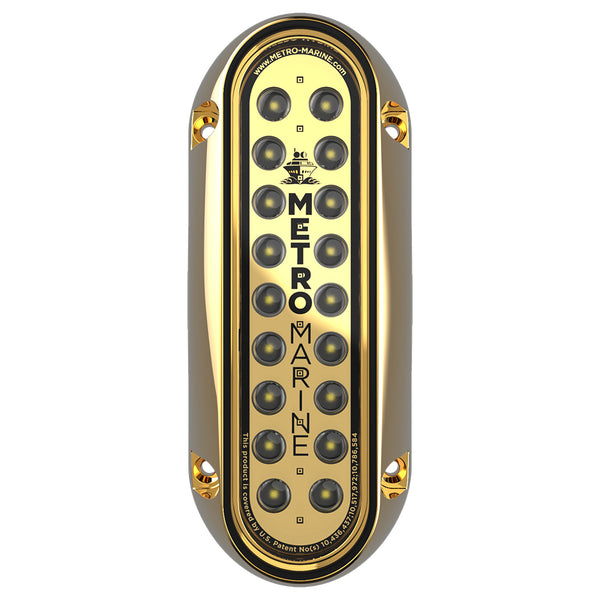 Metro Marine High-Output Elongated Vertical Mount Light w/Intelligent Monochromatic LEDs - White, 90 Beam [F-BME1-V-W3-90] - Image 1