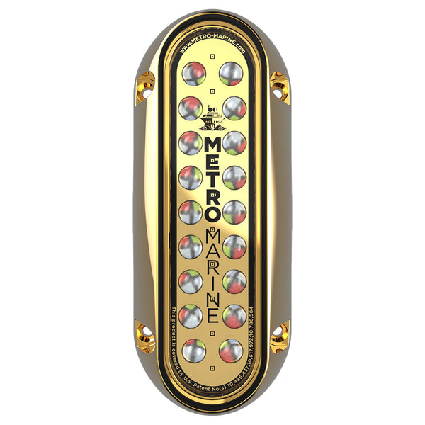 Metro Marine High-Output Elongated Vertical Mount Light w/Intelligent Full Spectrum LEDs - RGBW, 45 Beam [F-BME1-V-FS-45] - Image 1