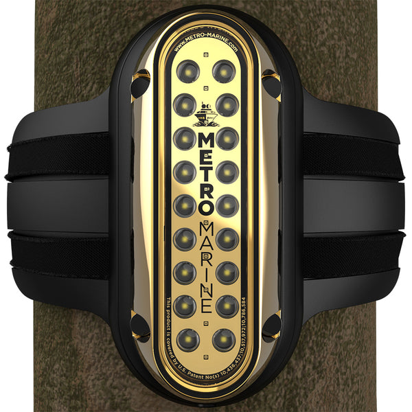 Metro Marine High-Output Vertical Piling Mount Light w/Intelligent Monochromatic LEDs - White, 90 Beam [F-PME1-V-W3-90] - Image 1