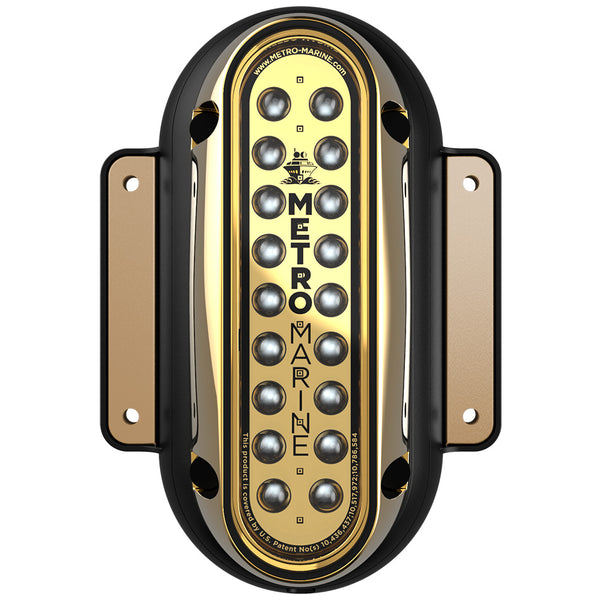Metro Marine High-Output Vertical Surface Mount Light w/Intelligent Monochromatic LEDs - Blue, 45 Beam [F-SME1-V-B3-45] - Image 1
