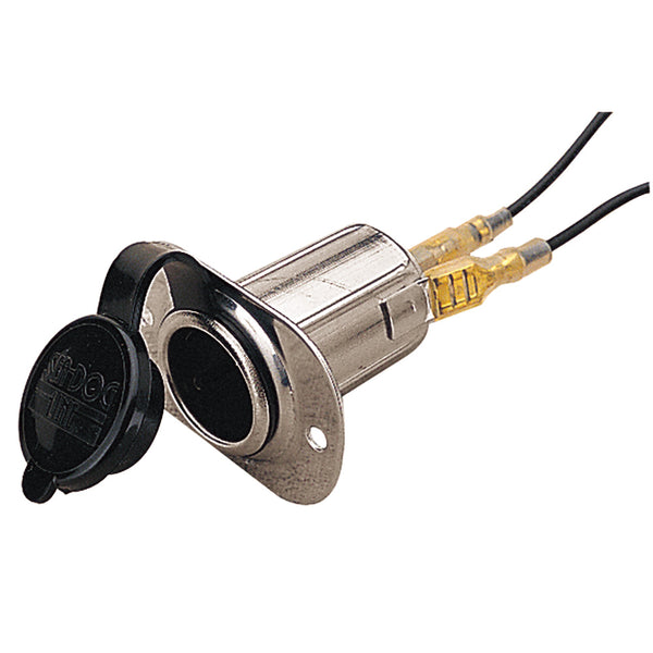 Sea-Dog 12V Stainless Steel Power Socket [426053-1] - Image 1