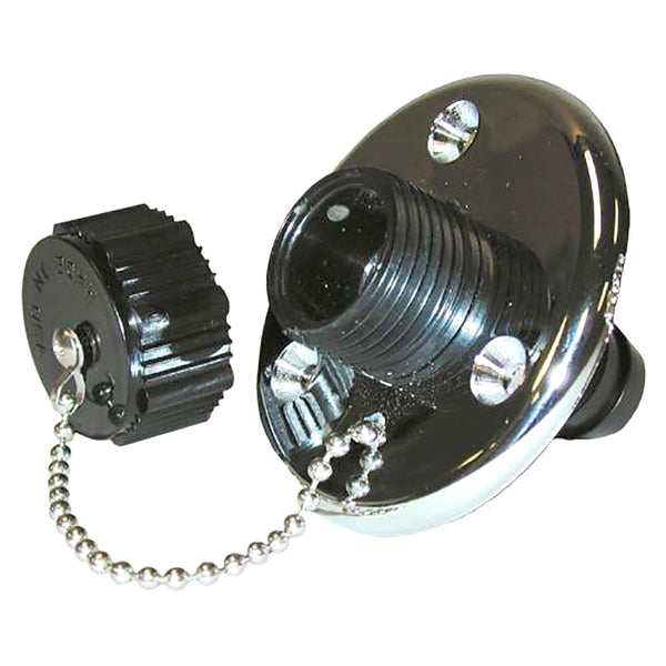 T-H Marine Washdown Valve w/Chrome Base [WDV-1CP-DP] - Image 1