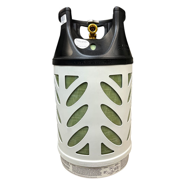Viking Cylinders 22lb Vertical Fiberglass Composite LPG Cylinder w/Type 1 Valve - OPD, DOT, TC Approved [1420-0022] - Image 1