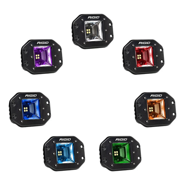 RIGID Industries Radiance Scene - RGBW - Flush Mount - Pair [682153] - Image 2