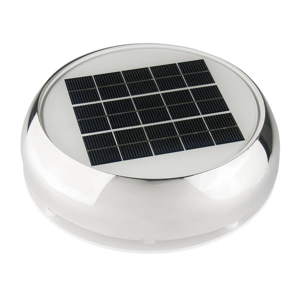 Marinco 3 DayNight Solar Vent  Stainless Steel N20803S