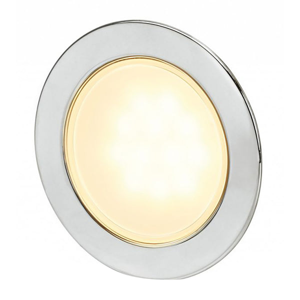 Hella Marine Round Warm White EuroLED 95 Gen 2 LED Down Light - Stainless Steel Rim [958340021] - Image 1
