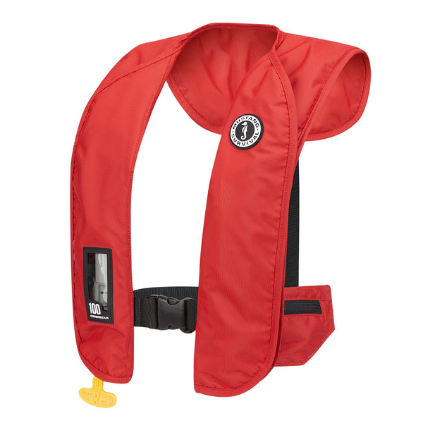 Mustang MIT 100 Convertible Inflatable PFD - Red [MD2030-4-0-202] - Image 2