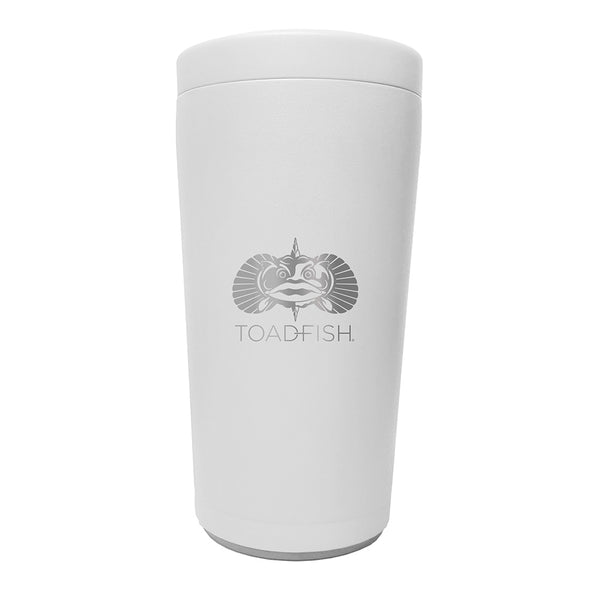 Toadfish Non-Tipping Can Cooler 2.0 - Universal Design - White [5005] - Image 1