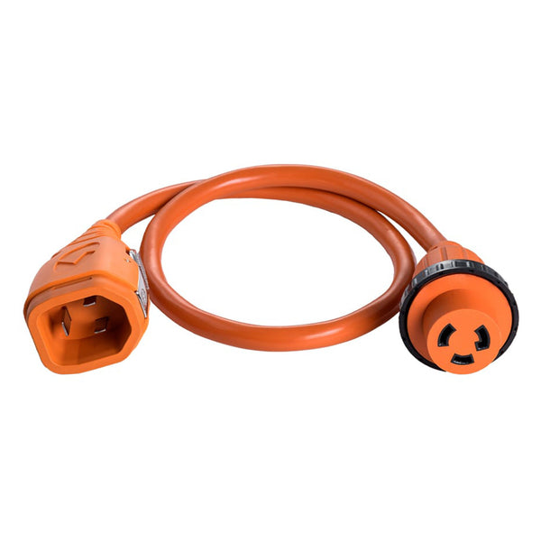 SmartPlug 30A Female Twist-Type Connector to 30A SmartPlug Male Connector [CM30043L530R] - Image 1