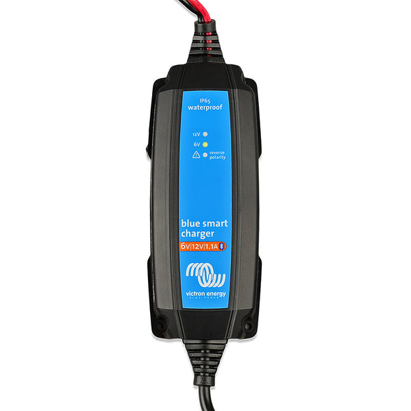 Victron Blue Smart IP65 Charger - 6V/12V - 1.1A - 120V - 1-15 [BPC120134124R] - Image 1