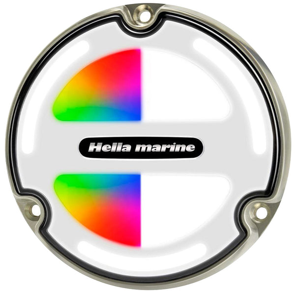 Hella Marine Apelo A3 RGBW Underwater Light - Bronze - White Lens [016831001] - Image 1