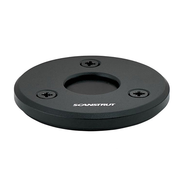 Scanstrut Black Anodized Aluminum Low-Profile Cable Seal f/Cables 9-14mm  Connectors Up to 21mm [DS-LP-21B-BLK] - Image 1