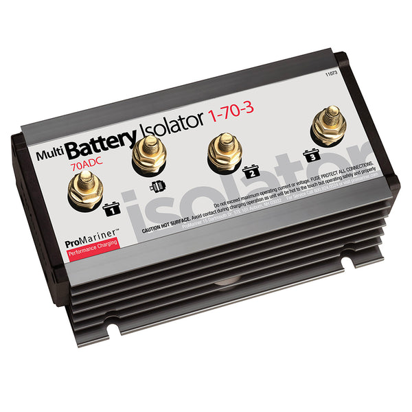 ProMariner Battery Isolator - 1 Alternator - 3 Battery - 70 AMP [11073] - Image 1