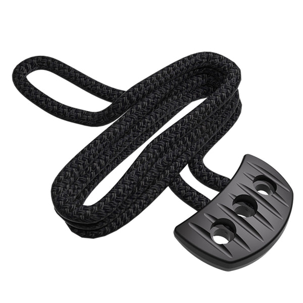 Snubber PULL wRope  Black S51390