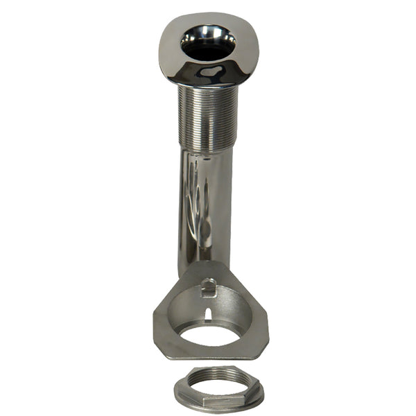 C.E. Smith 70 Series Screwless Flush Mount Rod Holder - 15 Degree - Stainless Steel - Cast Bottom - Black Liner - Boxed [53677C] - Image 1