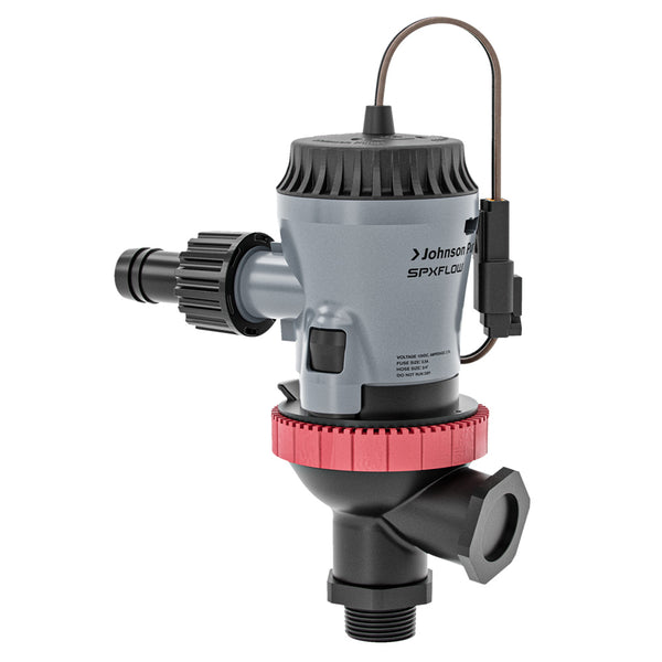 Johnson Pump Aqua O2 Twin Port 500 GPH Aerator Pump - Flex Mount - 12V [10-13649-01] - Image 1