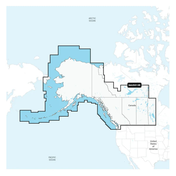 Navionics NAUS013R - Canada, West  Alaska - Navionics+ [010-C1467-30] - Image 1