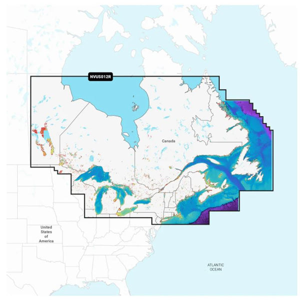 Garmin Navionics Vision+ NVUS012R Canada, East  Great Lakes [010-C1484-00] - Image 1