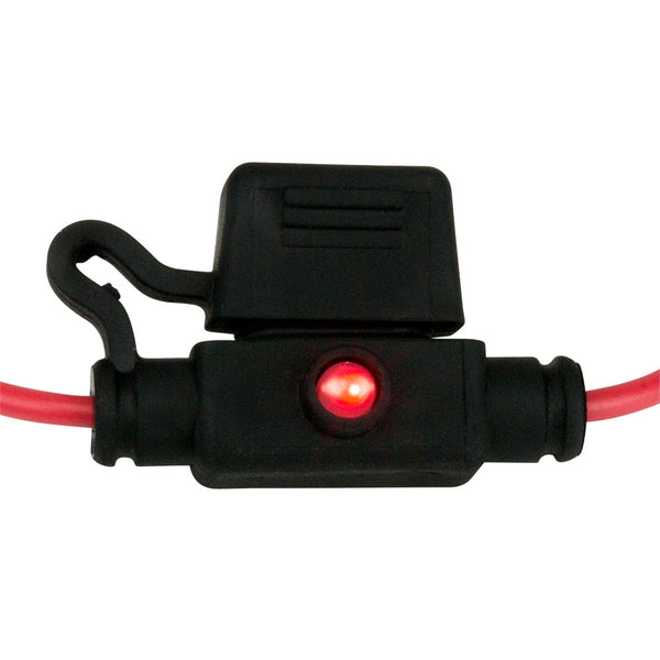 Sea-Dog ATM Mini Style Inline LED Fuse Holder - Up to 30A [445097-1] - Image 1