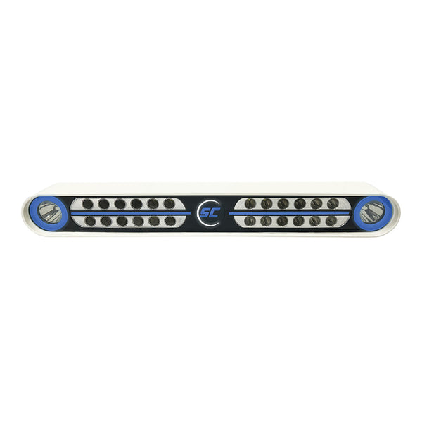 Shadow-Caster Eagle Ray LED Light Bar - White Housing  Dual Optics [SCM-EAGLE-RAY-WH] - Image 2