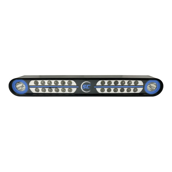 Shadow-Caster Eagle Ray LED Light Bar - Black Housing  Dual Optics [SCM-EAGLE-RAY-BK] - Image 2