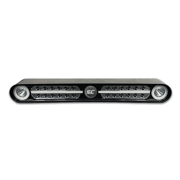Shadow-Caster Eagle Ray LED Light Bar - Black Housing  Dual Optics [SCM-EAGLE-RAY-BK] - Image 1