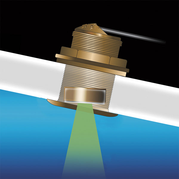 Airmar B75HW High Wide Chirp Transducer - 20 Degree Deadrise, 600W Thru Hull [B75C-20-HW-MM] - Image 2