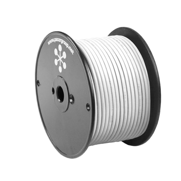 Pacer White 10 AWG Primary Wire - 20' [WUL10WH-20] - Image 1