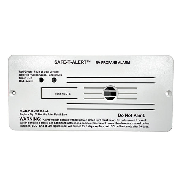 Safe-T-Alert 30 Series 12V RV Propane Alarm - White [30-442-P-WT] - Image 1