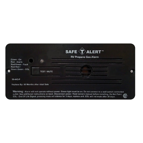 Safe-T-Alert 30 Series 12V RV Propane Alarm - Black [30-442-P-BL] - Image 1