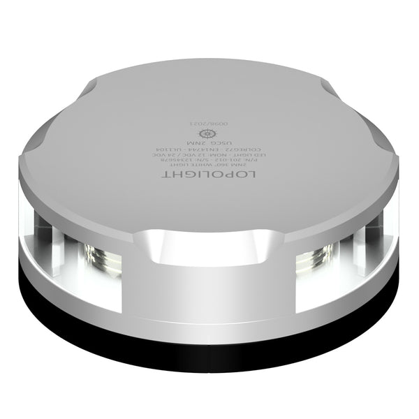Lopolight 360Degree Anchor Light  2NM  Silver Housing wFB Base 201012FB