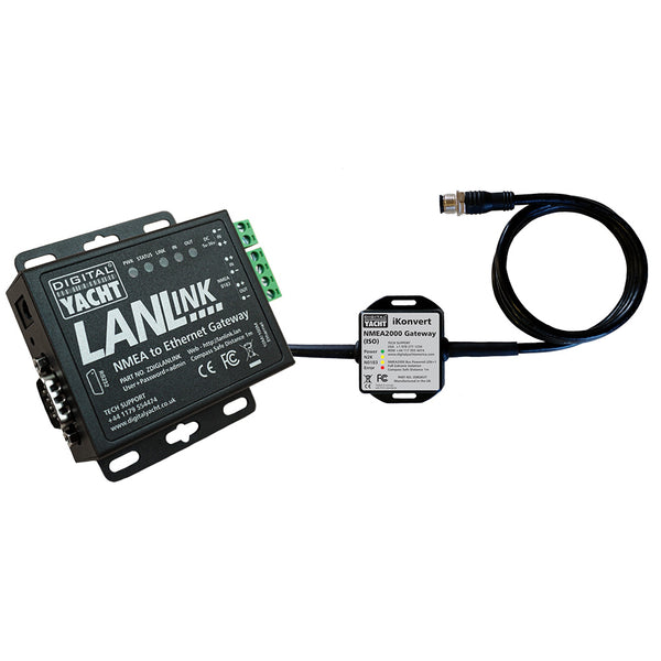 Digital Yacht LANLink NMEA 2000 To Ethernet Gateway [ZDIGLANLN2K] - Image 1