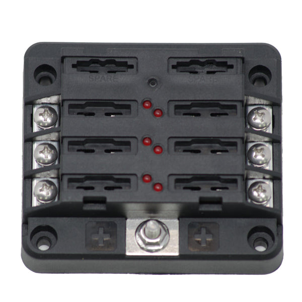 Egis RT Fuse Block 6 Position w/LED Indication [8028] - Image 2
